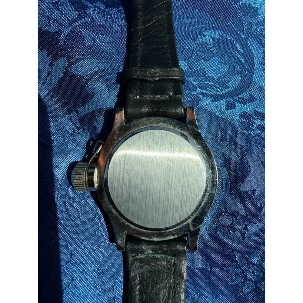 ZAPP Quartz Watch – Unique Oversized Crown Design – As Is (CCC72)